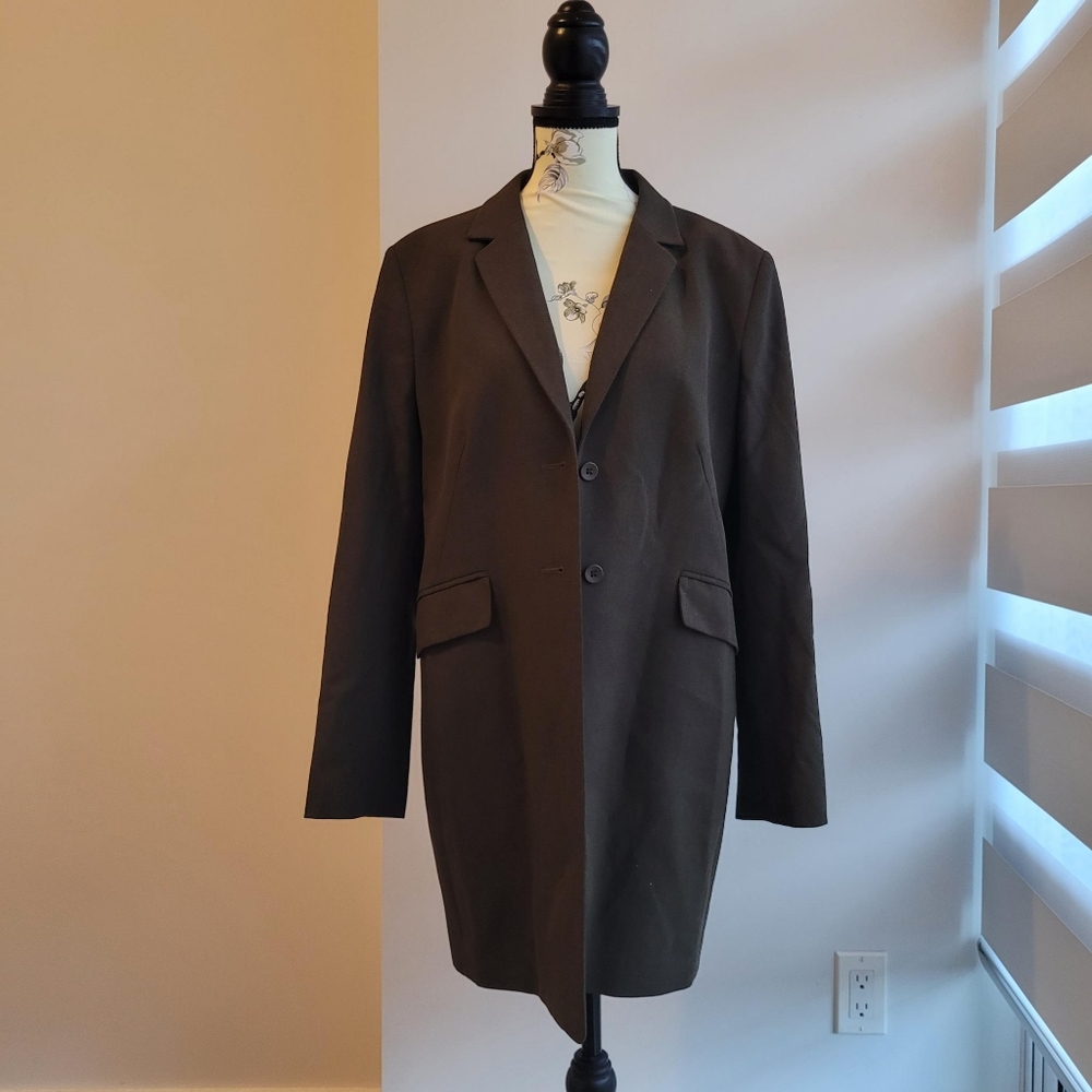 💐SOLD 💐Marks & Spencer Petite Size Long blazer - Picture 2 of 5